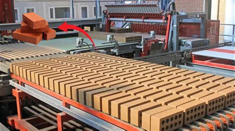how bricks are made in modern factory